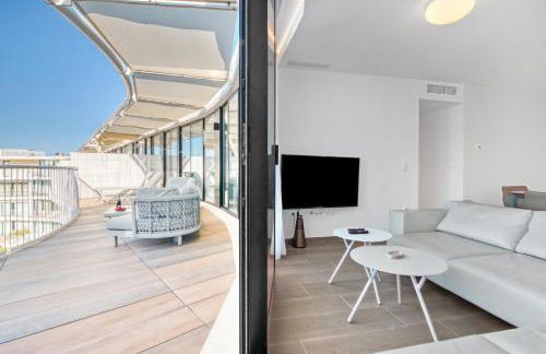 Denia Beach penthouse met zeezicht aan het strand - Foto 15