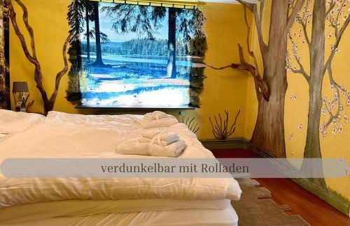 Lodge of Africa - einzigartige Themenzimmer, eingezäunten Garten, Sauna, Whirlpool & Kamin, Hunde willkommen, Gasgrill, voll ausgestattete Küche, großer Essbereich, Hamburg & Stade in der Nähe - Photo 4