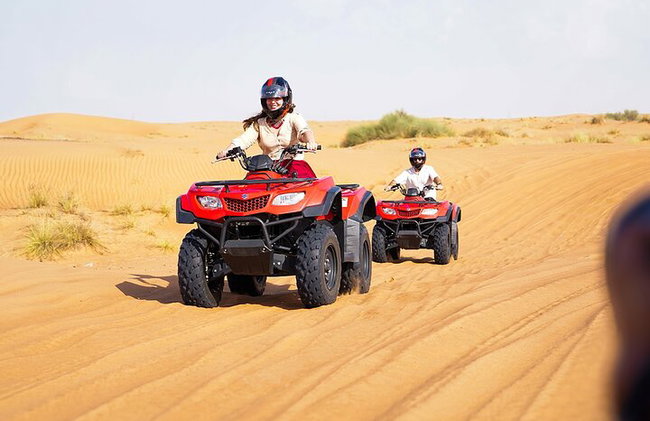 Dubai: Quad Bike Safari, Camels, & Camp with BBQ Dinner - Photo 1