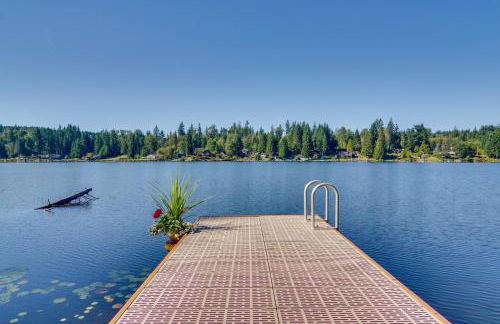 Lakefront Snohomish Cottage with Private Dock! - Foto 24