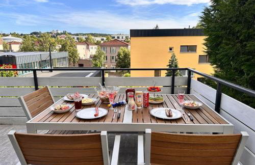 80qm Luxus Apartment mit großer Terrasse - Foto 9