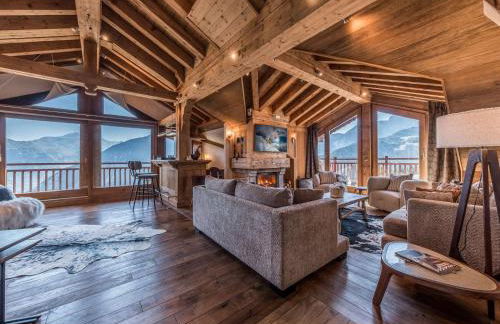 Courchevel 1850: Appartement ski-in/ski-out, 3 chambres, Wi-Fi, parking - FR-1-631-235 - Foto 1