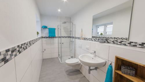 Ferienwohnung Küstenurlaub Ueckermünde - Foto 5, Shower