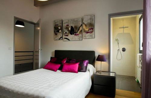 Maison basque moderne avec piscine chauffée et vue - Foto 11