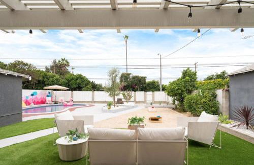 Stunning Retro Beach Oasis, Dual Living, Pool - Foto 43