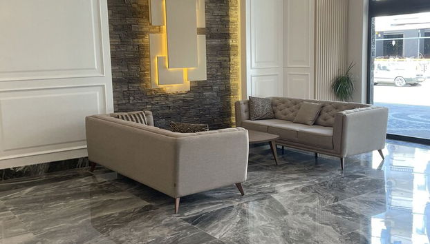 Sala de estar do lobby