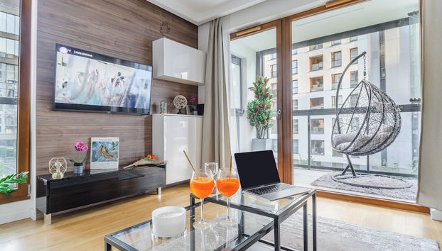 Lumina beautiful apartment Warsaw - Foto 5, Zona de estar