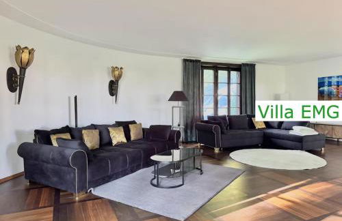 Luxus Ferienhaus Villa EMG München in Moosburg mit Pool, SPA, Kamin, Wald, See für Familien Gruppen bis 24 Personen - Foto 80