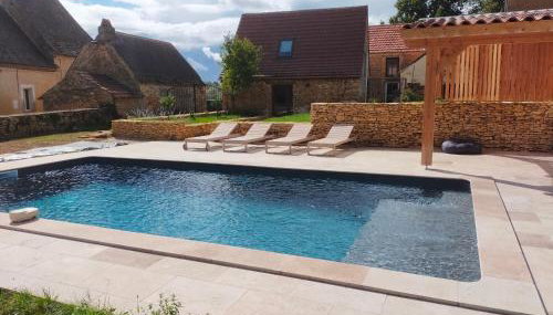 Maison charmante, piscine, boulodrome, calme, "Glycine" - Foto 5