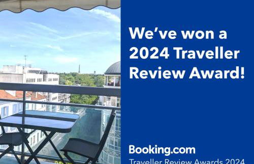 Superbe STUDIO (28m2) avec terrasse / vue TOUR EIFFEL / PUTEAUX - Foto 3