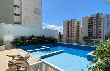 Luxo e Lazer Apto 2Qtos 1 Suíte AC e Rooftop - Foto 26