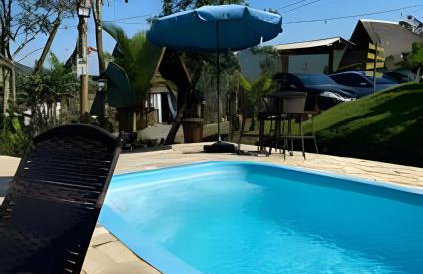 Chalé Primavera Rosa com piscina - Foto 44