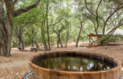 Tranquil Yurt Rental for Two with Soothing Interior on Ranch near San Luis Obispo - Foto 4