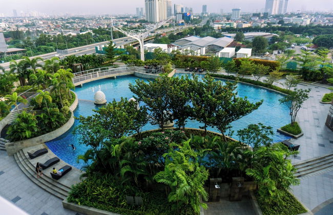 Cozy Stay And Elegant Studio At West Vista Apartment - Foto 15