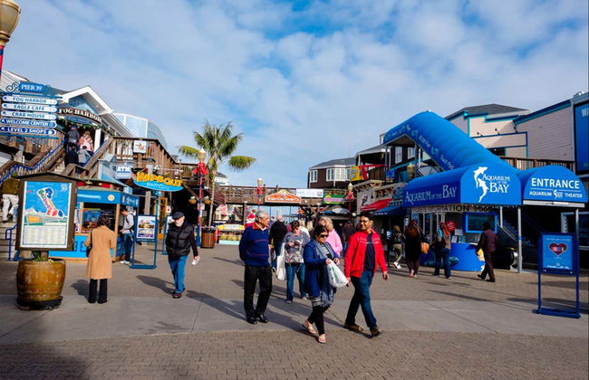 Entrada al Aquarium of the Bay - Foto 5