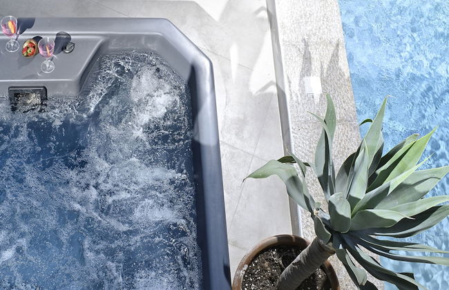 Villa Mykonos Heaven - Sea View & Outdoor Hot Tub - Photo 60