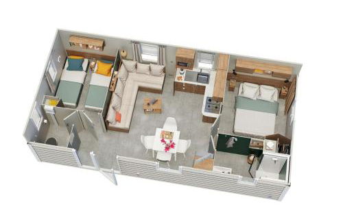 Mobile-home dans camping 4 étoiles - Foto 13