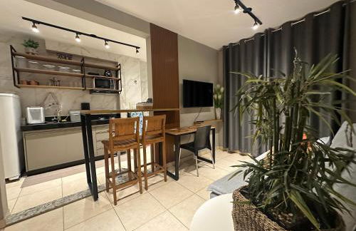 Flats Praia Uberlandia - Apt próximo ao Praia Clube - Area de lazer com Portaria 24 horas, piscina, academia, brinquedoteca, churrasqueira e áreas verdes para caminhadas - Foto 25