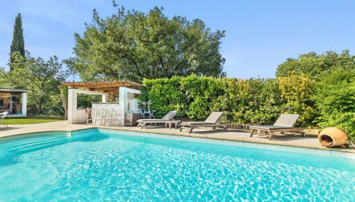 Villa Madiana -"La Perle" Villa piscine chauffée, Fitness proche Cannes, Fréjus, St Raphael, Grasse - Foto 3, Garden, sunbed