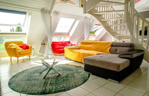 Superbe loft 90m² proche parc expo Nantes (6p) - Foto 4