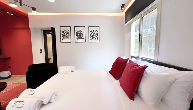 The 2 BDR Scarlet Condo 5 min to CAI Airport - Foto 3, Habitación