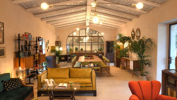 Sitzecke in der Lobby