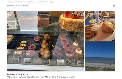 en baie du mont saint Miche Proche bord de mer - Foto 11