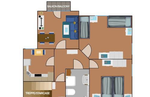 Ferienwohnung Stadtvilla - charmante Gemütlichkeit - Foto 16