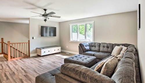 Cabin with Dock and Porch Across from Balsam Lake - Photo 4