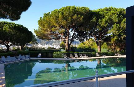 Garden and beach sea view apartment Cannes - Foto 25