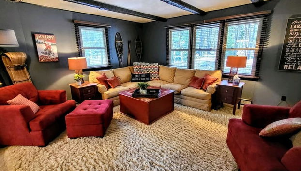 Double Diamond Lodge by Avantstay Group Escape w Firepit Patio Activities - Foto 4, Habitación