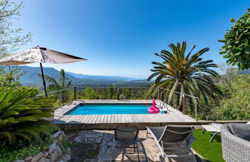 Alta Vista , villa avec piscine privée et vue exceptionnelle près d'Ajaccio - Foto 39