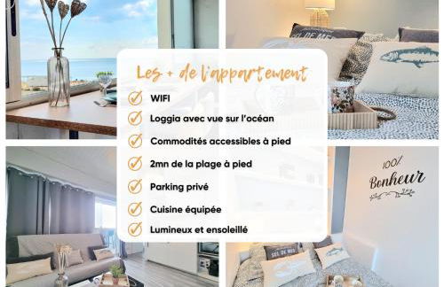 Les Petits Becs , joli T2 Vue mer, Wifi, Parking - Foto 10