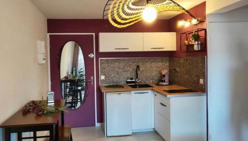 La Perle Marine, Cosy et rénové, 200 m de la plage, 1 chambre, parking et Wifi - Foto 5