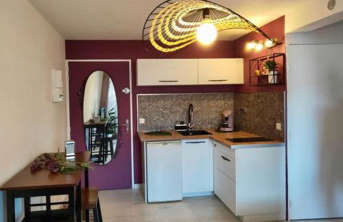 La Perle Marine, Cosy et rénové, 200 m de la plage, 1 chambre, parking et Wifi - Foto 5