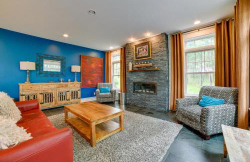 Secluded Ithaca Home w/ Hot Tub ~ 5 Mi to Cornell! - Foto 9