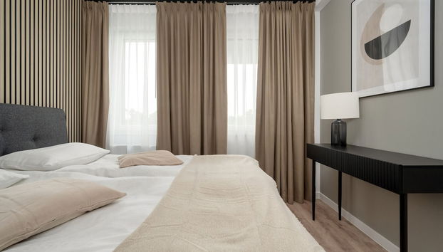 Grey and Beige Apartment by Renters - Foto 3, Habitación