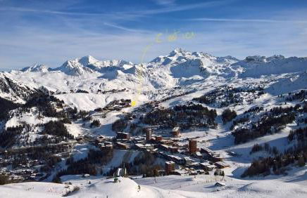 Plagne Soleil 2050 m Ski in and out sleeps 6 - Foto 28