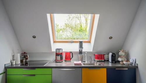 Die Himmlische - Gemütliche Ferienwohnung zum Entspannen - Foto 3, stove, dishwasher, toaster