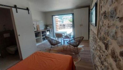 La grange studio à 100 mètres du lac et 30 mètres de la piste cyclable N2 - Foto 4