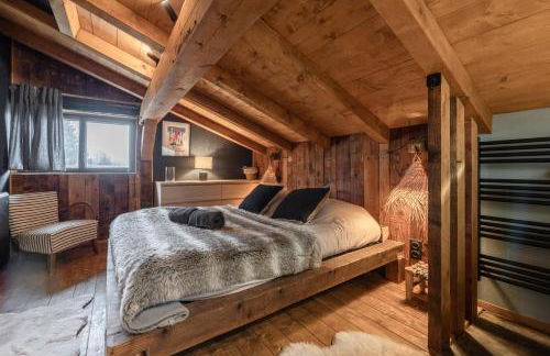 Chalet ski-in-out face au MontBlanc & Bain nordique - Foto 6