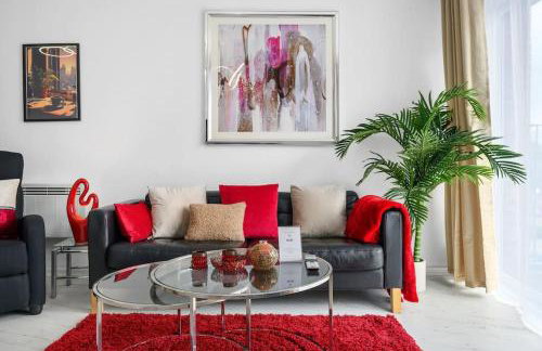 Cityfront Luxe Apt Near City Centre Facing Etihad & Coop Live, Free Parking - Foto 4