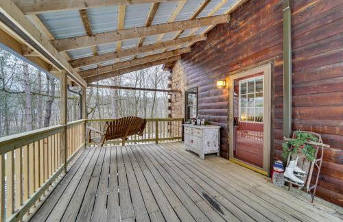 Family-Friendly Tyrone Cabin with Deck Near Hiking - Foto 20