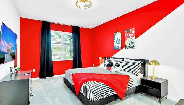 UpstaySleeps20ThemeRoomsPoolHotTubTheatr - Foto 5, Habitación