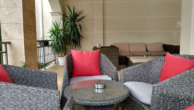 Sala de estar do lobby