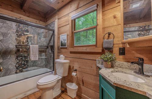 Smokies Cabin with Hot Tub and Arcade Games - Photo 20