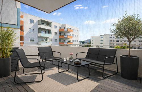 Bellahomes Boutique Studio mit Klima 5th Floor Balkon mit Schlossblick - Foto 7