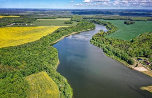 Cottage by Ostrowieckie Lake with Private Beach - Foto 24