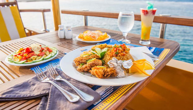 Indulge in a delicious lunch