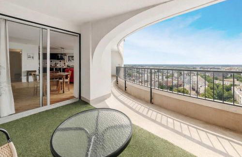 Bellevue, appartement T2, terrasse & parking - Foto 2